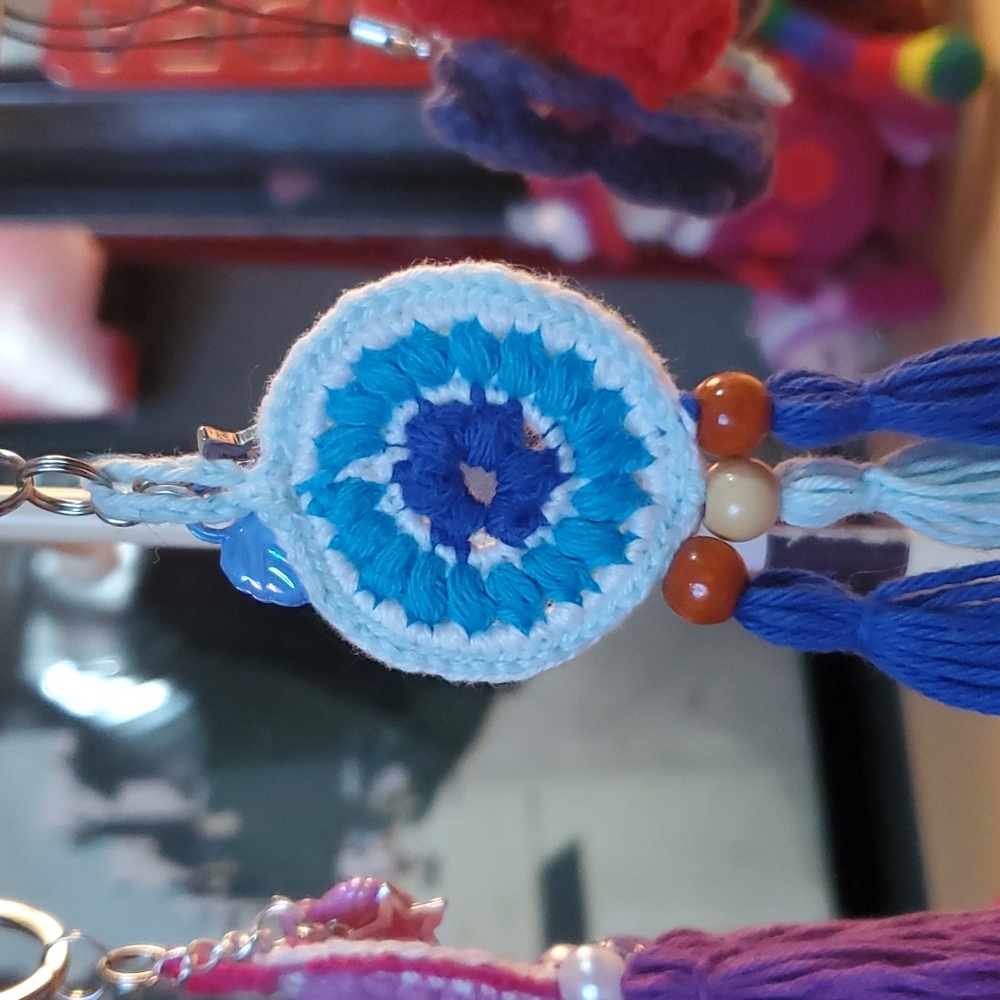 🦋 Handmade dream catcher Keychain 🦋